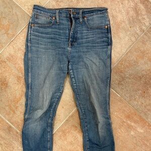 Madewell Women's Blue Skinny Jeans